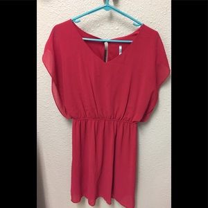 Moonlight Red dress.  Size large.